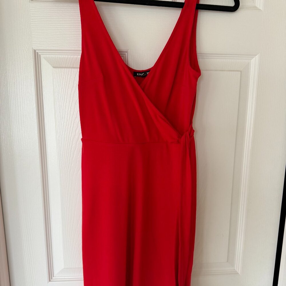 Red Dress from Express, Small, Never Worn